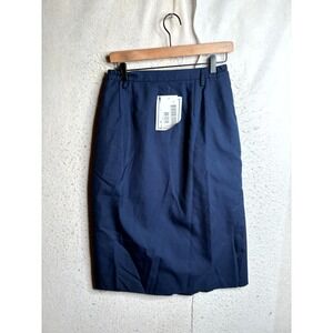 DSCP US Military Surplus Uniform Wings Skirt Womens 10MR Blue SPM1C1-08-D-1093